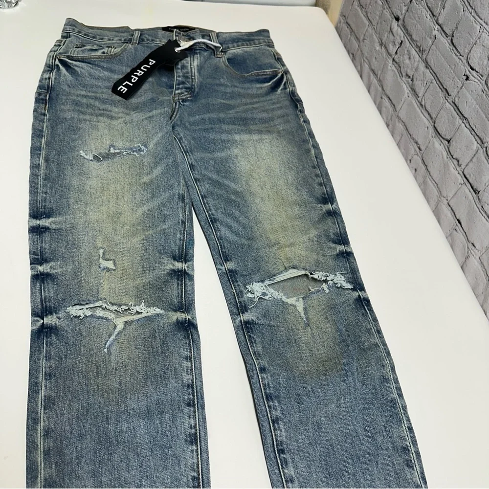 PURPLE BRAND Men's Blue Jeans STYLE NO.P001